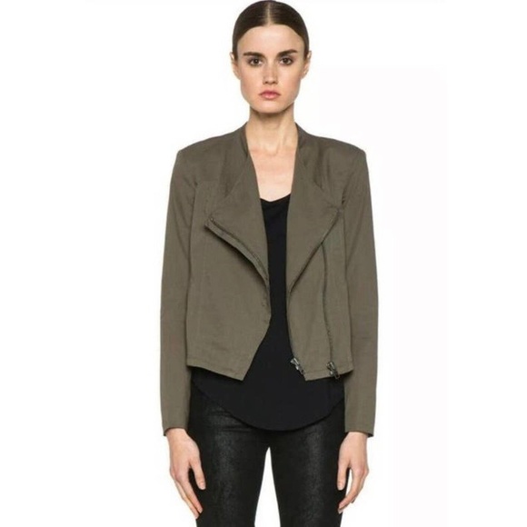 Helmut Lang Moto Drape Jacket - Picture 1 of 9